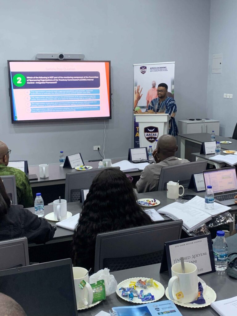 A specialized counter- fraud learning center.